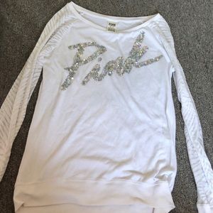 Long sleeve pink shirt